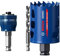 Bosch Professional 1x Expert Power Change Plus Hole Saw System Adapter (Ø 7,15 mm) + 1x Expert Tough Material Hole Saw (for Wood with Metal, Ø 54 mm, Accessories Rotary Impact Drill)