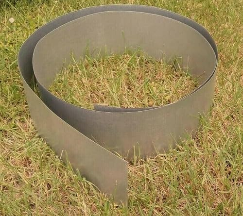 Rasenkante Rolle Edelstahl 20 cm hoch 1-13 Meter