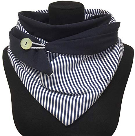 Trachtentuch Damen, Dreiecksschal Halstuch Damen Mit Knöpfen Dreieckstuch Schal Strickschal Einfache Scarf Mode Schaal Bunt Rundschal Frauen Winterschal Mädchen Dreiecksschal