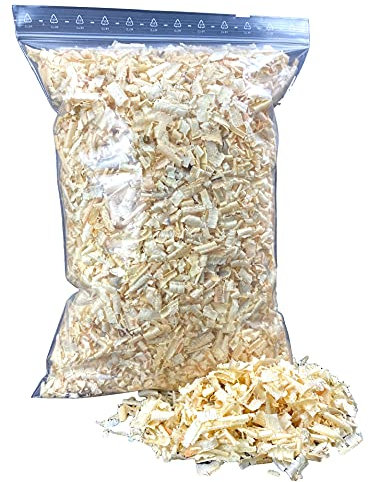 Trucioli di cembro da 12 litri/15 litri, imbottitura per cuscini di cembro del Sud tirolese, 100% legno di pino cembro (1,50 x 60 cm)