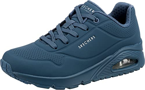 Skechers Damen UNO Stand ON AIR Sneaker, Blau Dark, 40 EU