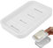 Portasapone da Bagno,Portasapone in Plastica,Portasapone Con Scarico,Portasapone Doccia Portatile, per Sapone in Plastica da Viaggio per Sapone Spugne Bagno Doccia Cucina