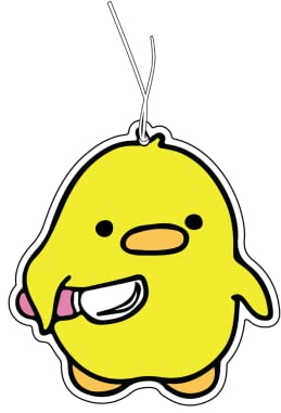 2x Küken Duftbaum Auto Duftspender - Lustig Chick Car Air Freshener, Tuning Duftanhänger Set