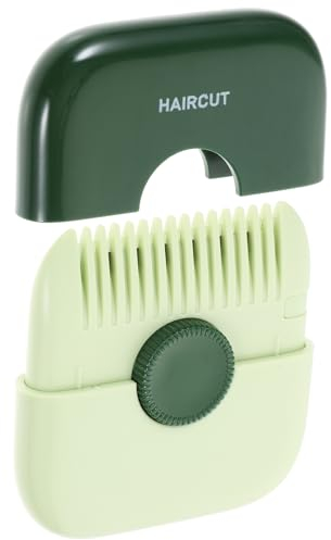 POPETPOP Haarschneidekamm, Schlankes Haarschneidegerät, kinder HaarschneiderKamm, Haarschneidehilfe haarschneideschere, BabyKamm,Doppelseitiger Schneidkamm,Taschenkamm,Fransen-dünnererKamm