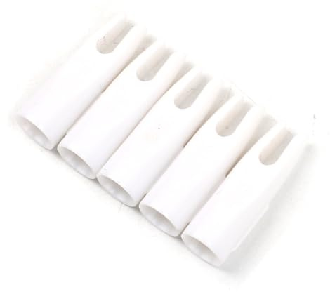 PHILOCS 60 Pcs Arrow Nocks Fit OD 8mm Conical Shape Wood Bamboo Arrows Shaft, Shooting Hunting Accessories Archery Nock
