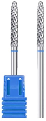 Punte per unghie in acciaio al tungsteno fresa per unghie finte strumento artistico per manicure pedicure taglierina in acciaio per manicure