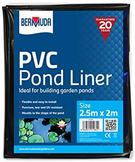Bermuda 2m x 1.5m PVC Pond Liner (2.5m x 2m)