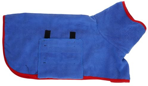 Kisangel Bañador Absorbente para Mascotas Toalla De Baño Albornoz para Gatos y Perros