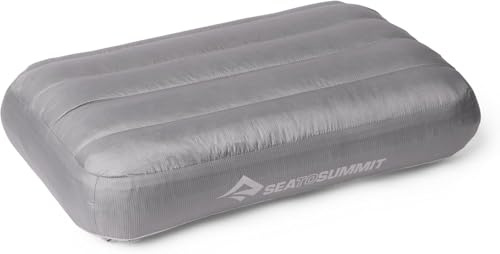 Sea to Summit Aeros Down Inflatable Pillow, Large, Neutral Grey