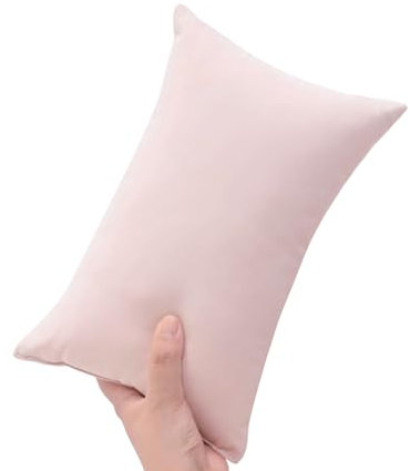 PLUSHCEWT Mini-Kissen zum Schlafen, 27,9 x 17,8 cm, kleines Reisekissen, winzige Baumwollkissen für Erwachsene, Kinder, Haustiere, Hunde, Hals, Handgelenk, Lendenwirbelsäule und Knie,