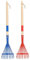 Cpolebev 2Pcs Metal Kids Rakes with Hardwood Handle 27'' Small Rake for Gardening Mini Rake for Kids Garden Lawn Yard Tools