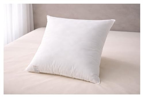 CHILIMILII Hotel Quality Hollow Fibre Cushion Pads, Inners, Inserts, Scatters in Multi Packs, Bounce Back Square Cushion Pads available in 12 14 16 18 20 22 24 26 28 30 (1, 16x16 (40x40cm)