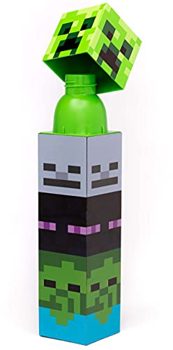 Minecraft Wasserflasche Kinder Mobs Sport Reise Becher Flasche 650ml Einheitsgröße