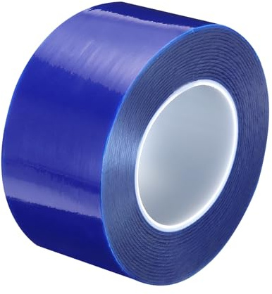 QUARKZMAN Ruban de Film de Protection Amovible, 2,36 pouces x 656 Pieds, Rouleau de Film de Protection de Surface Contre les Rayures pour les Meubles, les Appareils Électroménagers, Bleu