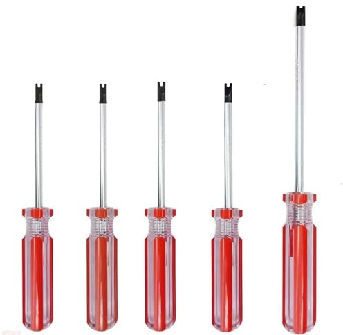 5 Stück Typ U Schraubendreher Set, Magnetische U Typ Schraubendreher Bits U1.7 / U2.0 / U2.3 / U2.6 / U2.8 Multifunktionale Handwerkzeuge