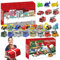 Adventskalender für Kinder | Fahrzeuge Adventskalender - Adventskalender 'Auto 24 , Lernspielzeug Weihnachtskalender mit Dauer, Auto mit Rückwärtszählung
