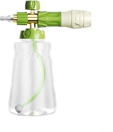 Vaporisateur de mousse de 1000 ml compatible avec la plupart des nettoyeurs haute pression pour le nettoyage de voiture (grand)