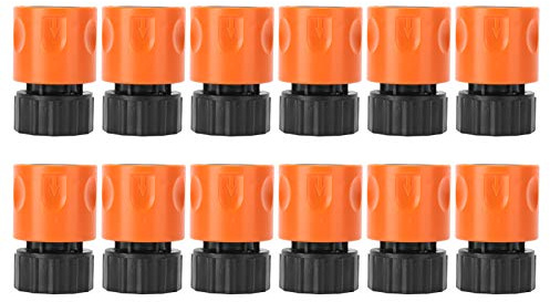 Connettore ad innesto rapido per tubo flessibile 12 pezzi G3/4 Raccordo per irrigazione con filettatura femmina Robusto design in plastica ABS a prova di perdite per di