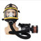 JRYⓇ Electric Constant Flow Supplied Air Fed System Chemical Gas Dustproof Respirator Paint Pesticide Spray Silicone Full Face Filters for Laboratory Welding