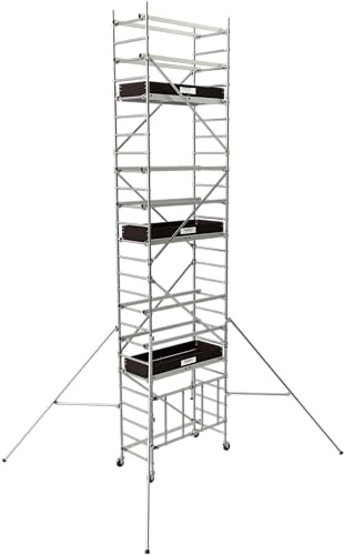 Tubesca Comabi Échafaudage roulant alu RUNNER 5,60m