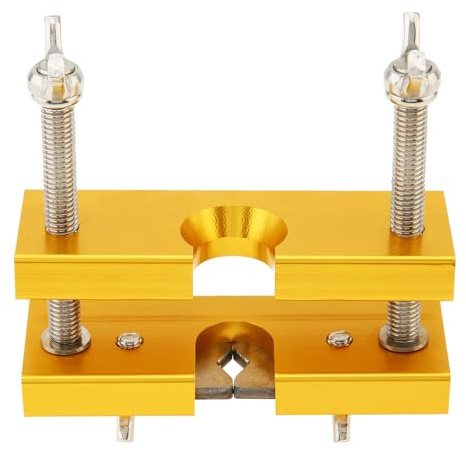 MuzcYM Adjustable Mouthpiece Puller Tool Mouthpiece Puller Remover Holder Tool for Brass-Wind Instruments Trumpet, Trombone, Horn（Gold）