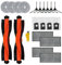 aotengou Ricambi per dreame L10s Ultra Gen 2 / L10s Pro Ultra Heat / X30 Ultra/Mova E30 Ultra Robot Aspirapolvere 2 Spazzole principali, 4 Filtri, 6 Spazzole laterali, 4 Panni, 4 Sacchetti