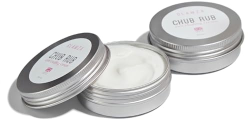 Glamza Chub Rub Anti Chafing Cream - Full Body Smooth Skin Solution for Sports, Running, Cycling & Everyday Use - Prevents Friction & Irritation on Thighs, Hands, Feet & Sensitive Areas | 100ml