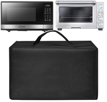 Heat-Resistant Waterproof Nylon Cover Oven Protection Case for EM031MB11 Microwave Oven/Smart Oven BOV800XL Convection Toaster Stainless Steel Oven