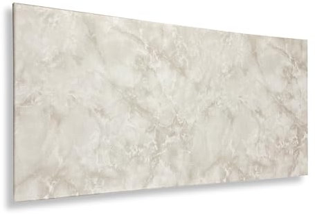 Polystyrol Paneele, Styropor Deckenpaneele XL Wandpaneele, Dekoren, Marmerlook Marmor Imitat Decken - Wandverkleidung, 3mm dick - 100x50cm 2m² - 4 Stück