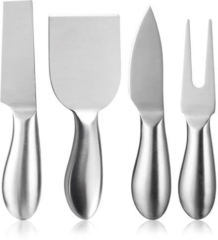 4 Piece Cheese Knife, Stainless Steel Kitchenware, Baking Tools, Kitchen Tools, Multi-Tool, Cheese Cutting Tool
