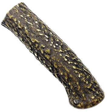 Uqezagpa Resin Imitation Sambar Antlers Cutter Scale Handle for Crafting Elegant Swords Cutter Making Outdoor