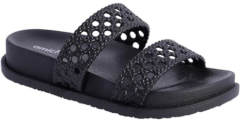 AMICHI Chanclas Mujer – Chanclas para Playa y Piscina - Sandalias Flip Flop de Goma con Suela Antideslizante y Ligera