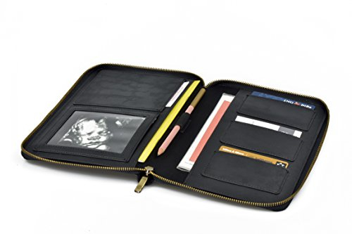 JUBELIST Wallet Mama Organizer Mutterpasshülle und Tasche für U-Heft und Dokumente wie Baby Impfausweis Reisepass Ultraschallbilder Hülle Mutterpass