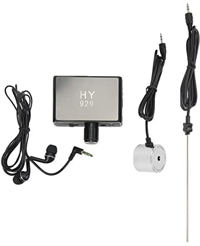 Detección de Fugas de Agua, Kit de Accesorios para Detector de Fugas de Agua de Alta Intensidad con Auricular, Monitor de Fugas de Tuberías de Agua Subterráneas que Funciona con Batería(#1)