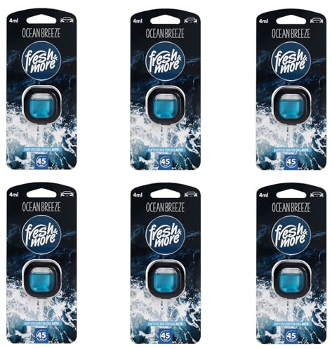Fresh & More Auto-Lufterfrischer Clips Ocean - (6er Pack) 4ml