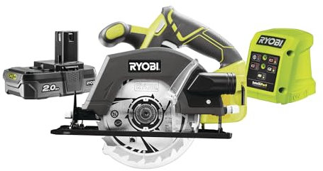Ryobi R18CSP-120S 18V ONE+ Cordless Circular Saw Starter Kit (1 x 2.0Ah)