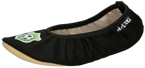 Lico Unisex Kinder G1 Gymnastikschuhe, Schwarz Canvas, 28 EU