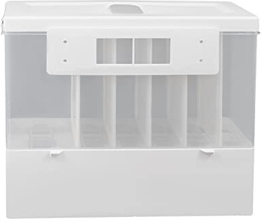 Wiyuer - Dispensador de cereales (6 en 1, contenedor de almacenamiento giratorio, para cereales y arroz, cajas de cereales, contenedor de almacenamiento de alimentos, plástico PP transparente