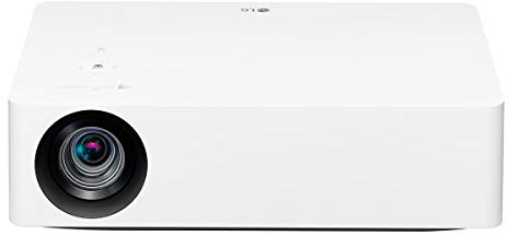 LG CineBeam UHD 4K Projector HU70LA - DLP Home Theater Smart Projector with Alexa Built-In, White