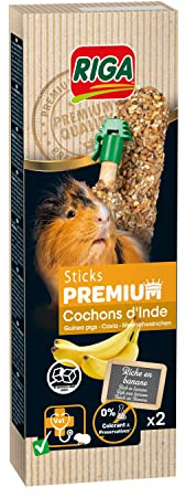 Premium COBAYA Banan-barer, 2 pinnar, 1 förpackningar, Totalt 110g