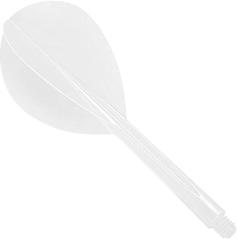 Condor Dart Flights | Zero Stress | Tropfenform | Clear Medium