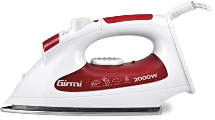 Girmi ST1500 Ferro da Stiro, 2000 Watts, Altro, Rosso