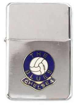 Knight Chelsea football club stormproof petrol lighter