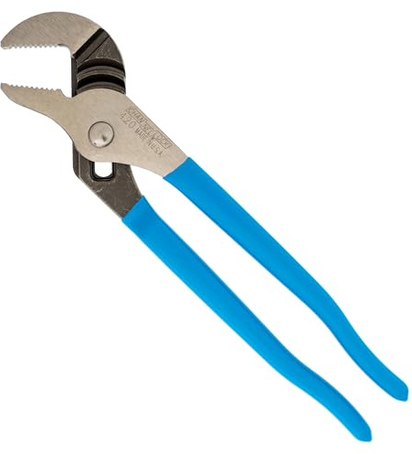 Channellock Tongue and Groove Plier 420-1.5-Inch Jaw Capacity, Straight Jaw - 9.5-Inch