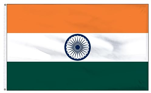 5ft x 3ft India Indian Country National Flag Sporting Events Pub BBQ Decorations for Rugby Football Cricket Sports World Cup 2023 Banner Fan Support Table Cover