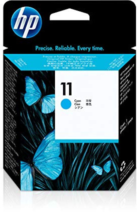HP 11 Tête d'impression d'origine Cyan