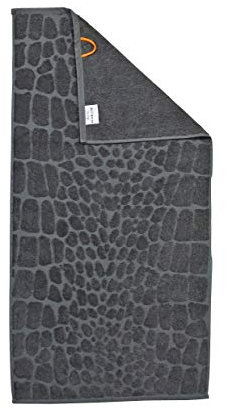 done. Black LINE Safari Handtücher in 5 Farben 70 cm x 140 cm anthrazit