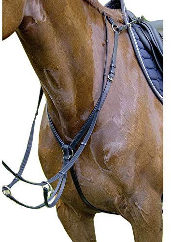HKM 12268 Ruby Hilfszügel & Vorderzeug 9100 schwarz Pony