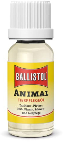Ballistol 26560_case Animal Tierpflege-Öl 10ml – Huf-, Schweif- und Fell-Pflege für Hund, Katze, Pferd, Hof- & Haustiere