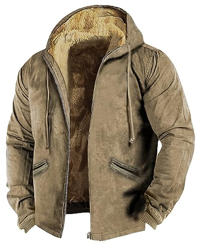 ZRYAZQ Veste Chauffante Sweats à Capuche Homme Sportswear Homme Manteau Homme Polaire Homme Veste Polaire Homme Veste Homme Hiver Blouson Moto Homme Bleu De Travail Homme Veste Homme Mi Saison
